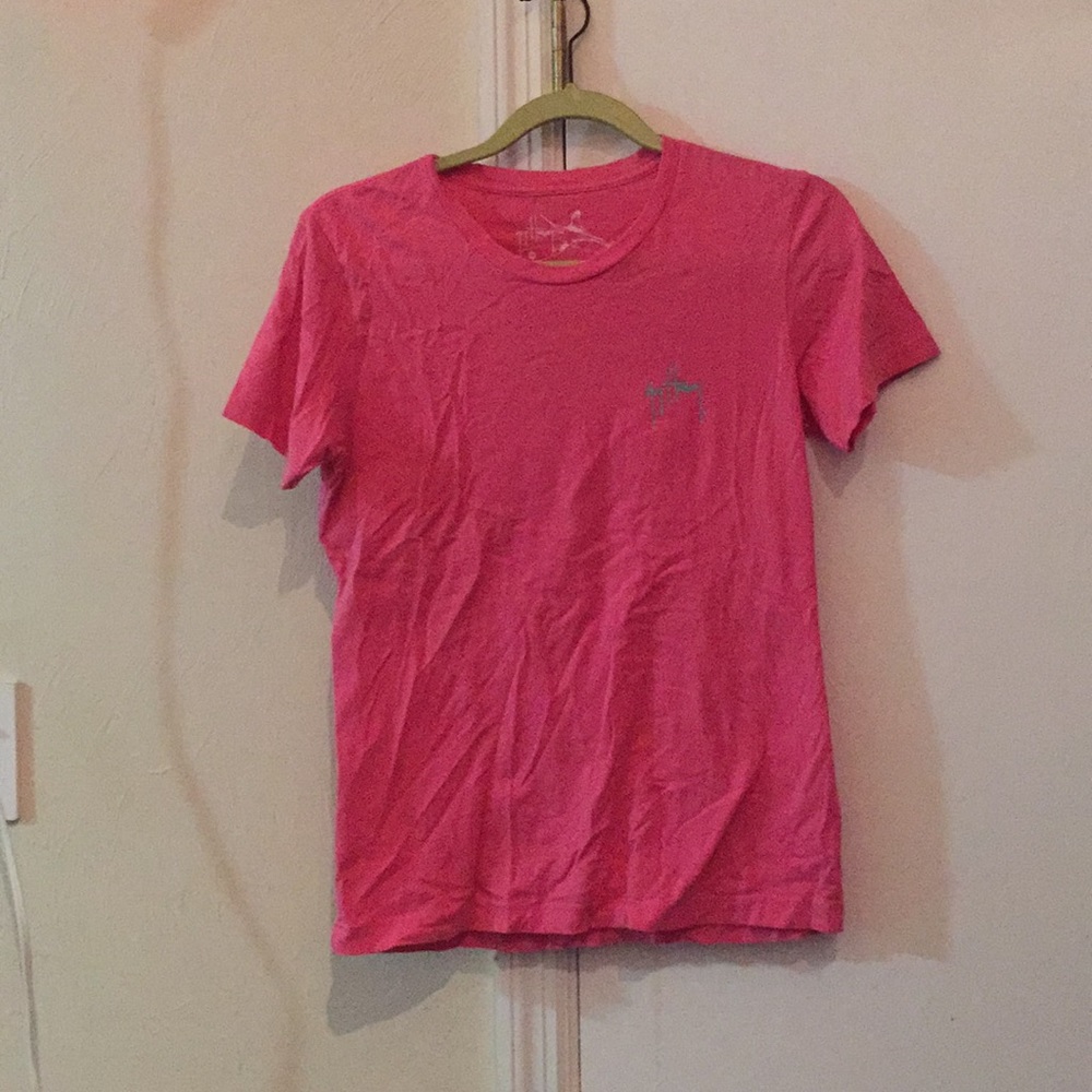 Pink Guy Harvey Women’s short sleeve tee
